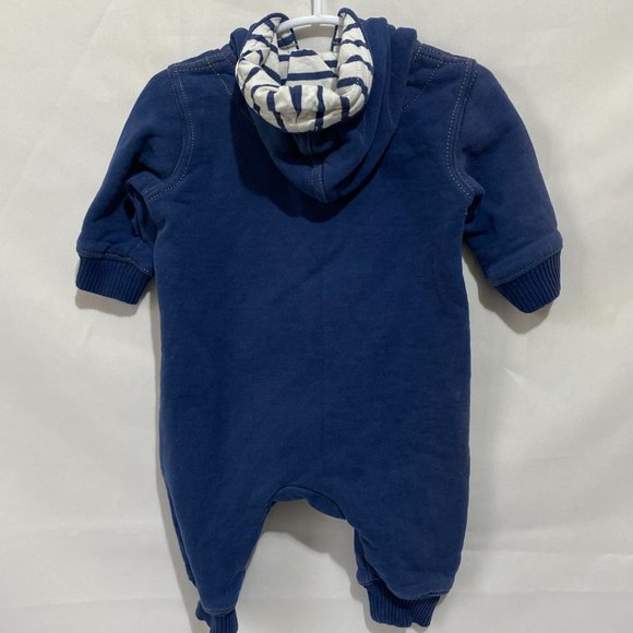 H&M Baby ❤️ Hooded Romper Size 2-3 Months (PRE-LOVED) - Picture 4 of 6